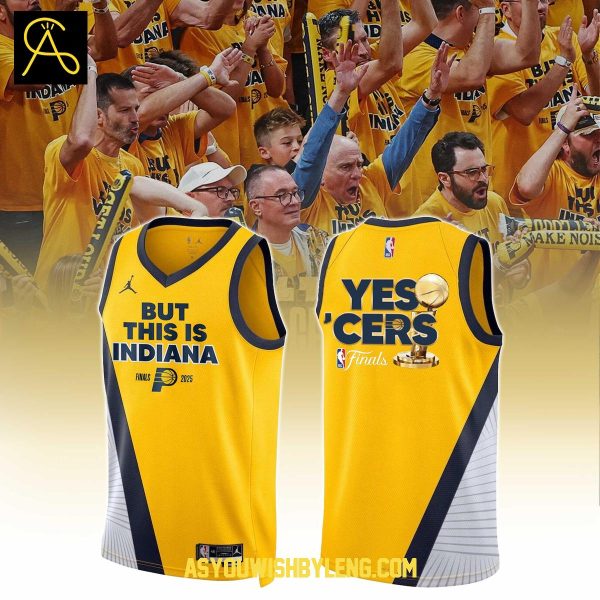 Indiana Pacers NBA 2025 But This Is Indiana Basketball Jersey