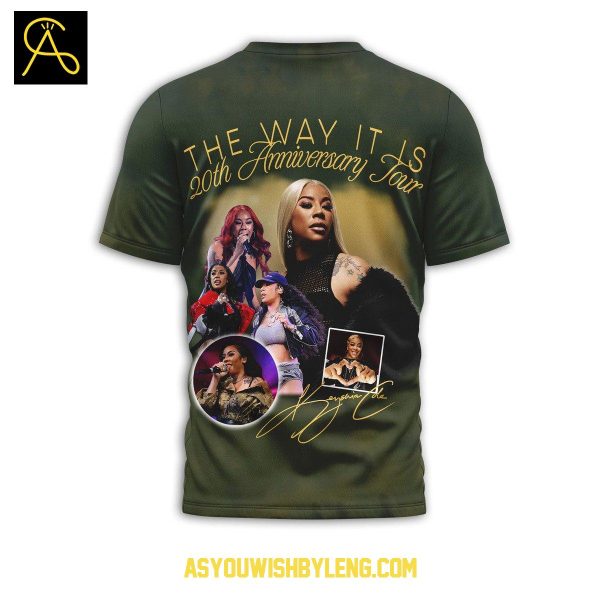 Keyshia Cole The Way It Is 20th Anniversary Tour 2025 Hoodie T-Shirt