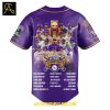 LSU Tigers 2025 NCAA Baseball College World Series Champions Baseball Jersey