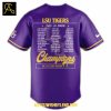 LSU Tigers NCAA Division Baseball Champion 2025 Baseball Jersey