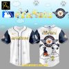 Norfolk Tides Peanuts Snoopy 2025 Anniversary Baseball Jersey
