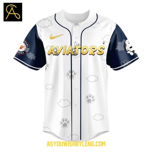 Las Vegas Aviators Peanuts Snoopy 2025 Anniversary Baseball Jersey