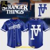 Los Angeles Dodgers Stranger Things 2025 Upside Down Baseball Jersey