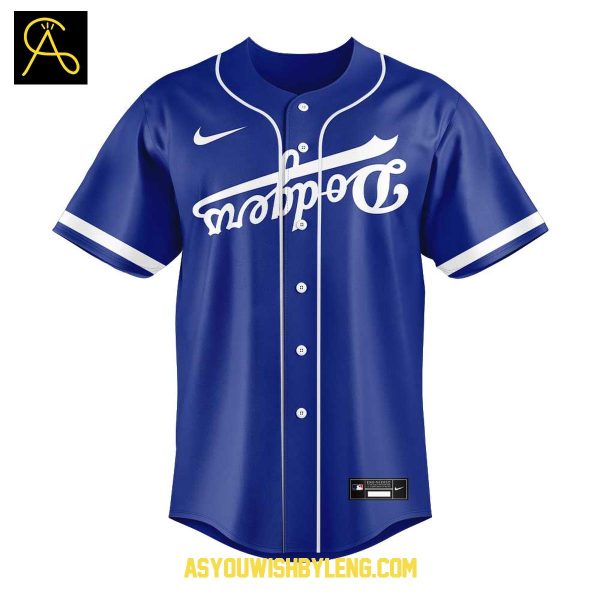 Los Angeles Dodgers Stranger Things 2025 Upside Down Baseball Jersey