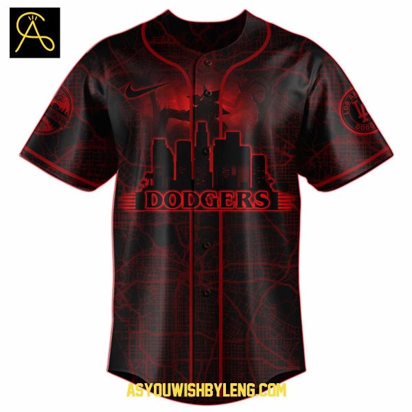 Los Angeles Dodgers Stranger Things The Final 2025 Baseball Jersey