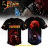 Los Angeles Dodgers Streets Fighter Japanese Culture Baseball Jersey