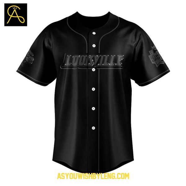 Louisville Cardinals In Black Spirit 2025 Go Card Baseball Jersey