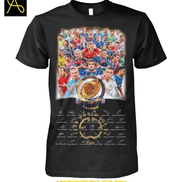 Man City Chelsea AC Milan Inter FIFA Club World Cup 2025 Celebrating T-Shirt