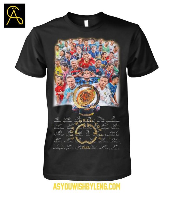 Man City Chelsea AC Milan Inter FIFA Club World Cup 2025 Celebrating T-Shirt