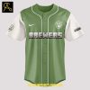 Milwaukee Brewers Minecraft Movie 2025 The Memories Baseball Jersey