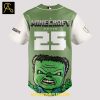 Milwaukee Brewers Minecraft Movie 2025 The Memories Baseball Jersey