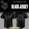 Cincinnati Reds Team Back In Black 2025 Personalized Baseball Jersey