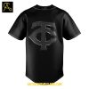 Minnesota Twins Team Back In Black 2025 Personalized Baseball Jersey