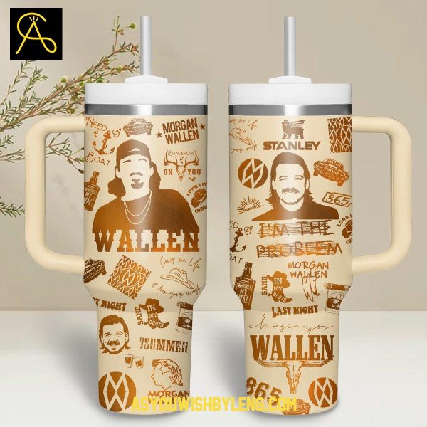 Morgan Wallen 2025 I’m The Problem Last Night 40oz Tumbler Cup