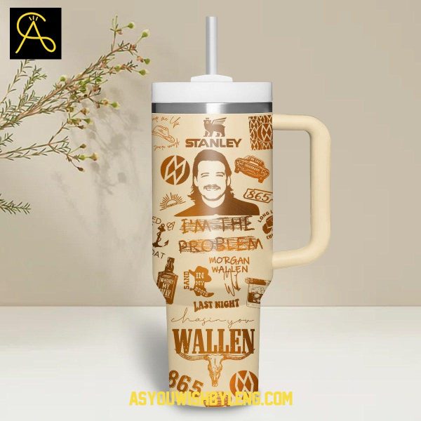 Morgan Wallen 2025 I’m The Problem Last Night 40oz Tumbler Cup