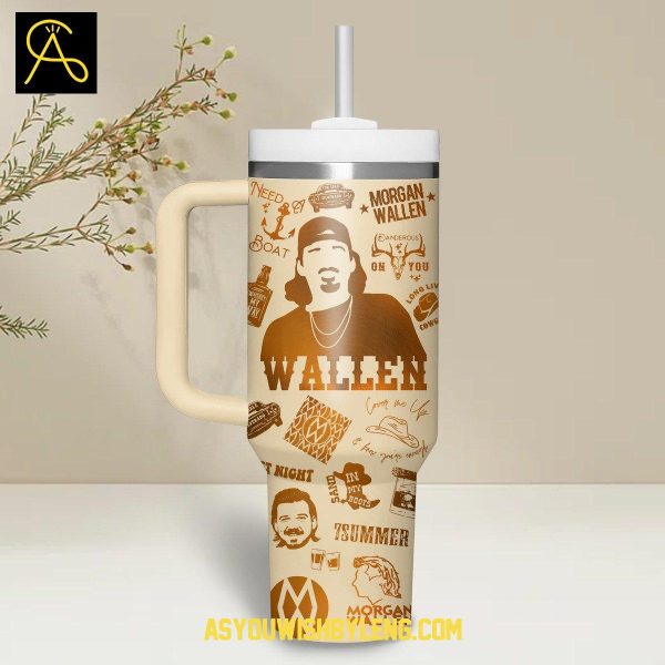 Morgan Wallen 2025 I’m The Problem Last Night 40oz Tumbler Cup