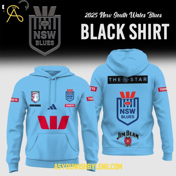New South Wales Blues The Star Let’s Celebrate 2025 Champions Hoodie T-Shirt
