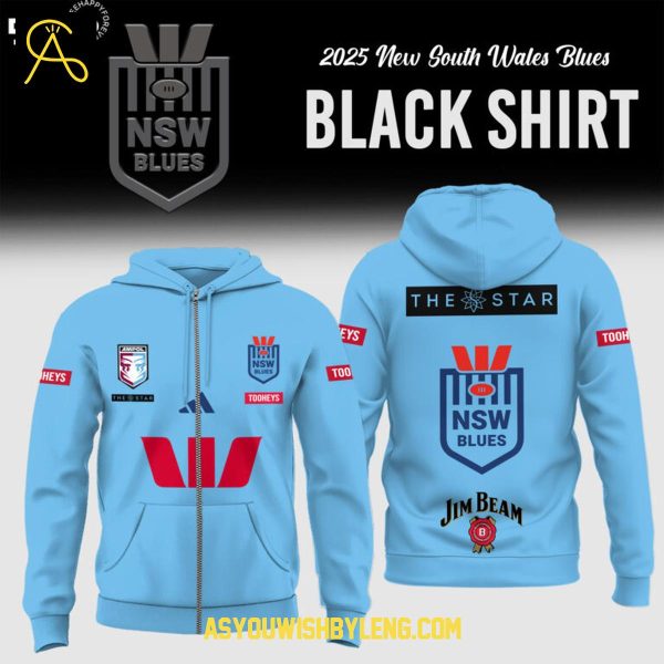 New South Wales Blues The Star Let’s Celebrate 2025 Champions Hoodie T-Shirt