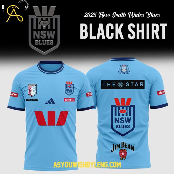 New South Wales Blues The Star Let’s Celebrate 2025 Champions Hoodie T-Shirt