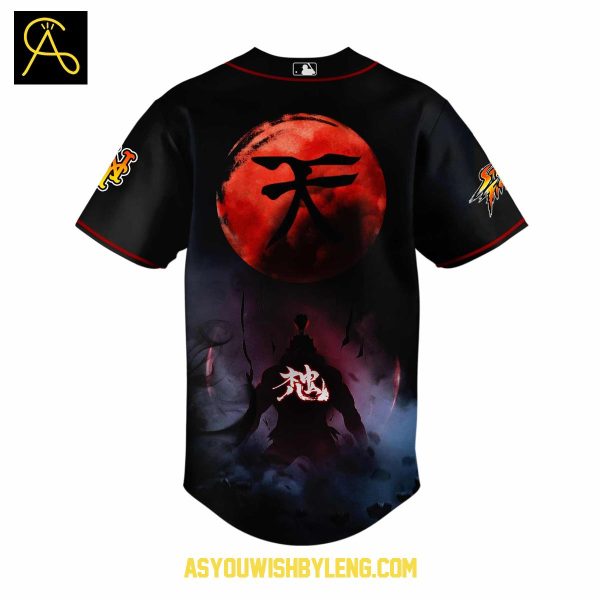 New York Mets Streets Fighter Japanese Culture Baseball Jersey