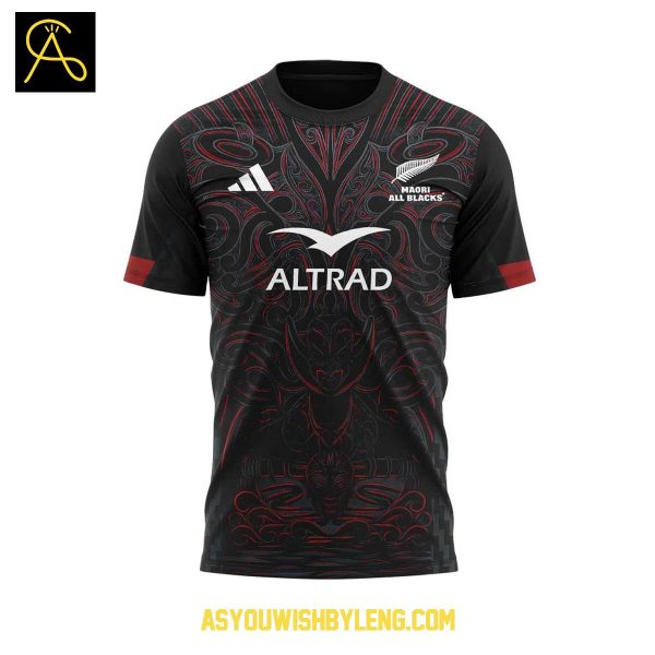 New Zealand Rugby Maori All Blacks 2025 Hoodie T-Shirt