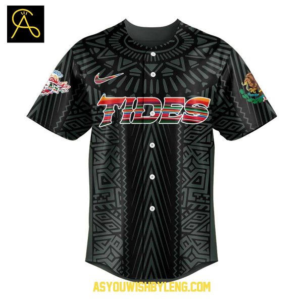 Norfolk Tides Mexican Heritage Night Proud Latina Spirit 2025 Baseball Jersey