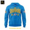 Oklahoma City Thunder 2025 NBA Champions First Time Glory Hoodie T Shirt