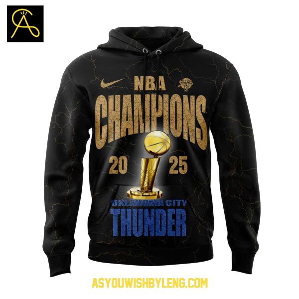 Oklahoma City Thunder Hello Kitty 2025 NBA Champions Hoodie T-Shirt