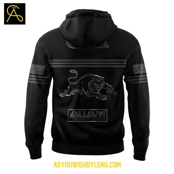 Penrith Panthers 2025 Season Back In Black Hoodie T-Shirt