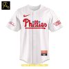 Philadelphia Phillies 2025 London Series New York Mets Pin Baseball Jersey
