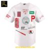 Philadelphia Phillies 2025 London Series New York Mets Pin Baseball Jersey