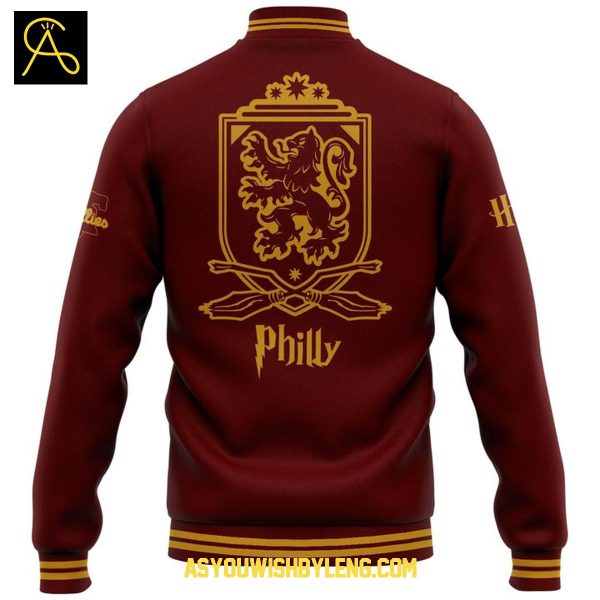 Philadelphia Phillies Harry Potter Gryffindor 2025 Baseball Jacket