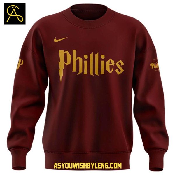 Philadelphia Phillies Harry Potter Gryffindor 2025 Hoodie T-Shirt