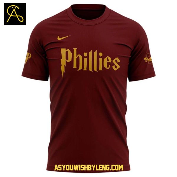 Philadelphia Phillies Harry Potter Gryffindor 2025 Hoodie T-Shirt