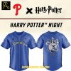 Philadelphia Phillies Harry Potter Hufflepuff Personalized Baseball Jersey