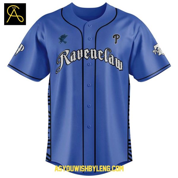 Philadelphia Phillies Harry Potter Ravenclaw Personalized Baseball Jersey