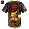 Pittsburgh Pirates Pokemon Pikachu Japanese Art 2025 Baseball Jersey