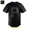 Pittsburgh Pirates Team Back In Black 2025 Personalized Baseball Jersey