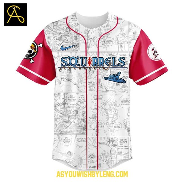 Richmond Flying Squirrels 2025 Celebrating One Piece Night Game Baseball Jersey