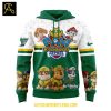 Saskatchewan Roughriders With Paw Patrol 2025 Hoodie T Shirt
