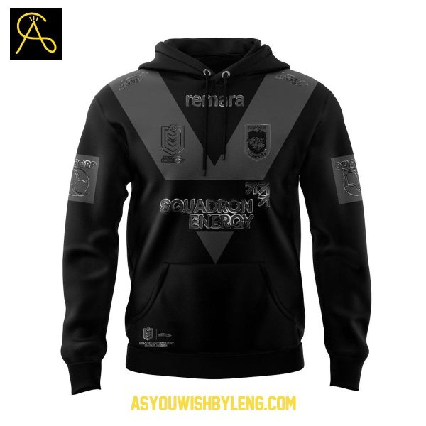 St. George Illawarra Back In Black 2025 Celebrating Hoodie T-Shirt