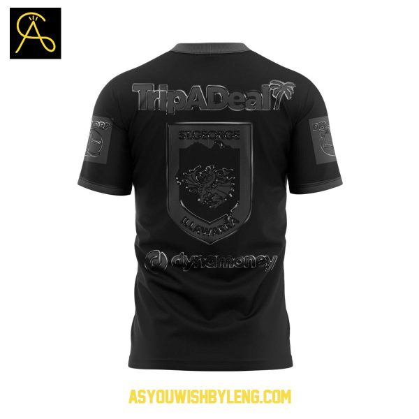 St. George Illawarra Back In Black 2025 Celebrating Hoodie T-Shirt