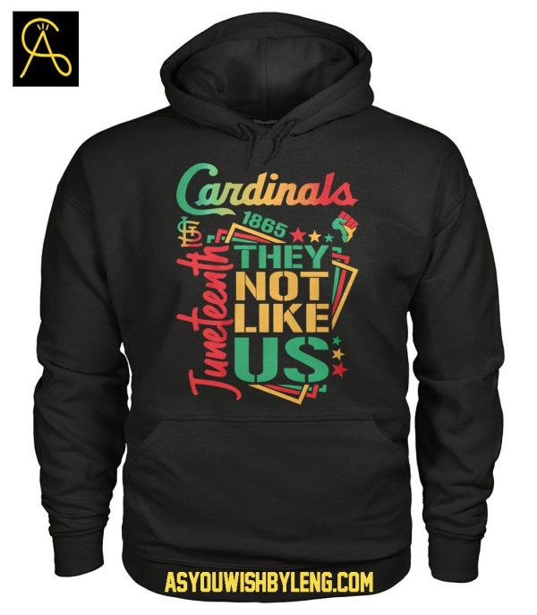 St. Louis Cardinals Juneteeth 1865 They Not Like Us 2025 T-Shirt