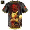 St. Louis Cardinals Pokemon Pikachu Japanese Art 2025 Baseball Jersey