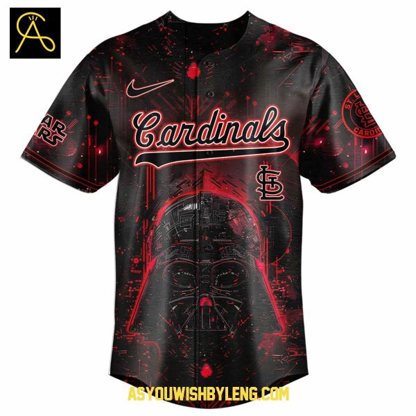St.Louis Cardinals Star Wars Welcome To Dark Side 2025 Baseball Jersey
