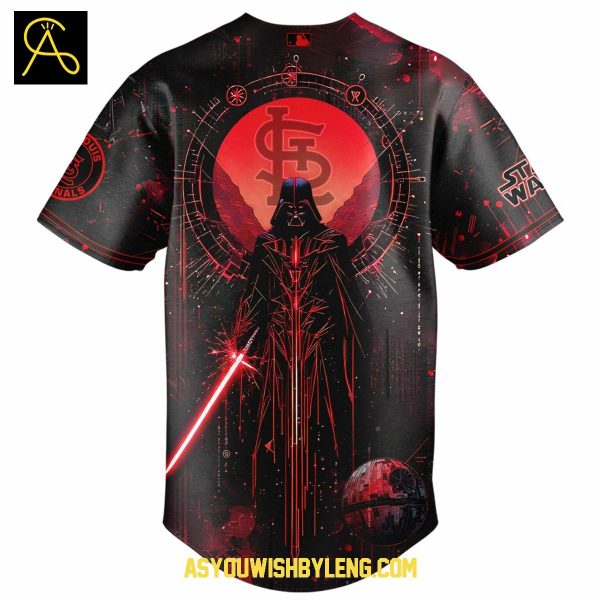 St.Louis Cardinals Star Wars Welcome To Dark Side 2025 Baseball Jersey
