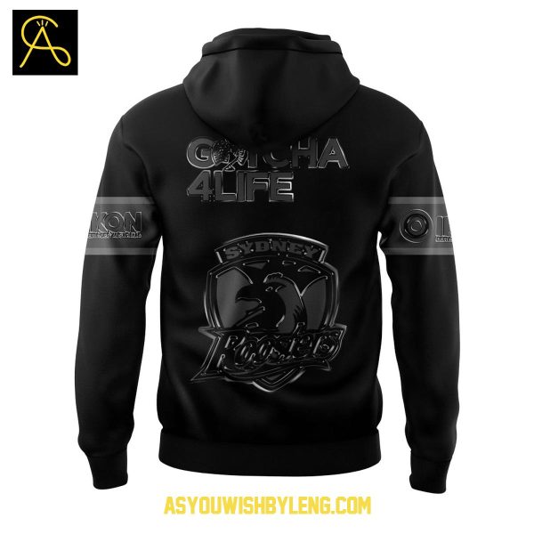 Sydney Roosters Back In Black 2025 Celebrating Hoodie T-Shirt