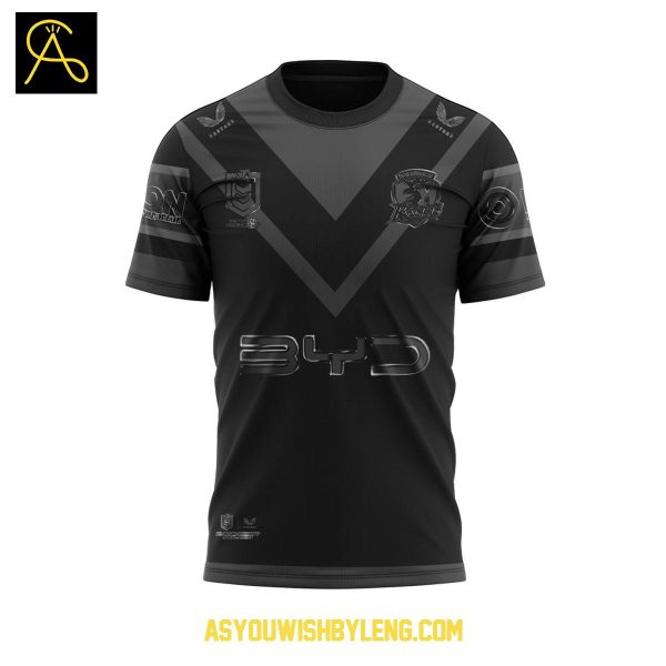 Sydney Roosters Back In Black 2025 Celebrating Hoodie T-Shirt