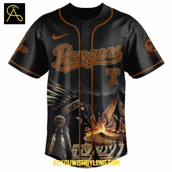 Texas Rangers MLB Honor Native American Heritage 2025 Baseball Jersey