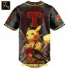Texas Rangers Pokemon Pikachu Japanese Art 2025 Baseball Jersey